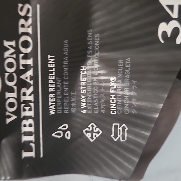 NWT Men's Volcom "DA DUBBS LIBERATORS" Board shorts W 34" L 19" - Picture 3 of 6